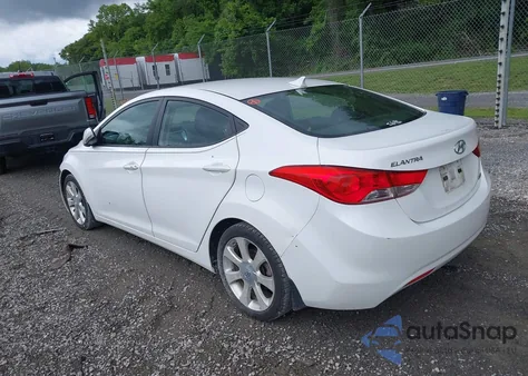 2012 Hyundai Elantra Limited из США, поврежденный, VIN 5NPDH4AE0CH121999